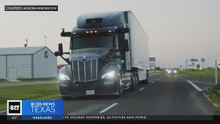Frisco police help train autonomous semi trucks
