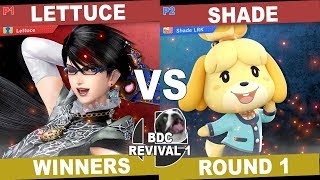 SSBU - lettuce (Bayonetta, Diddy) vs. ShadeLRK (Isabelle) [BDC Revival 1 Online Tournament]