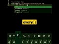 every() in javascript | javascript tutorial #shorts #html #javascript