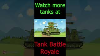 ⚔️ KV-44's Protection ⚔️ #TankBattleRoyale | Мультики про танки - #shorts