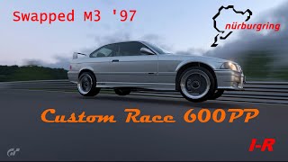 GT7 - swapped LS7 BMW M3 ’97 @ Nordschleife - Custom Race (1.49)