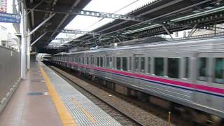 京王7000系LED車（7724F【旧字体】）　準特急新宿行き通過　飛田給にて