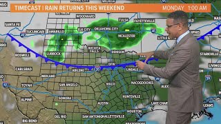 DFW weather: Dry weekend, then rain returns - latest forecast