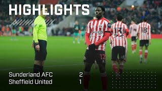 Starting The New Year With A Win | Sunderland AFC 2-1 Sheffield United | EFL Championship Highlights