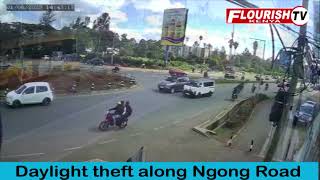 STATE OF INSECURITY: DAYTIME ROBBERY ALONG NGONG ROAD | EXCLUSIVE CCTV FOOTAGE!!!