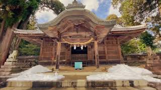 【繊細な彫りの社殿が美しい】美濃國二之宮 伊富岐神社