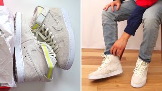 How To Style High Top Sneakers, John Elliott x Nike Vandal High Sail, Some Practical Advice