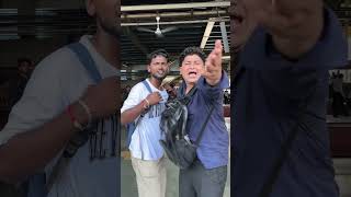 FIRST DAY IN MUMBAI LOCAL #comedy #funny #youtubeshorts #local #mumbai #localtrain#relatable#