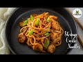 Spicy Shrimp Garlic Noodles recipe | Easy noodles recipe - Chili in a pod