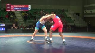 1/2 FS - 86 kg: Y. TORREBLANCA  (CUB) v. A. DIERINGER (USA)