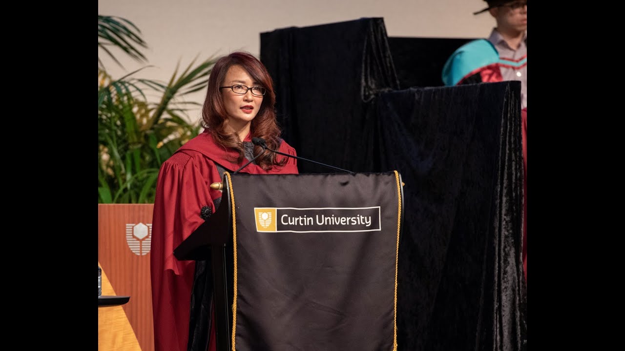 Curtin University Graduation Speech By Dr Sandy Chong Youtube