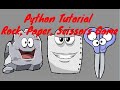 Python Tutorial | Python Rock Paper Scissors Game | Python for beginners