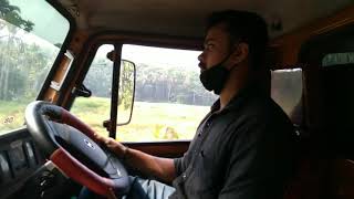 # Driving tata 709 #hevy loade #