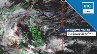 Pagasa monitoring LPA off Palawan | INQToday