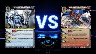 Blue Mill VS Red Mid Range, Battle Spirits Saga Gameplay, Set 3 Format