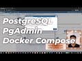 PgAdmin And PostgreSQL With docker-compose.yml | TURRETA | Tech Vlog