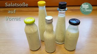 Salad dressing in stock, perfect for leaf salads and raw vegetables