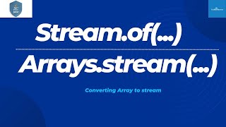 How To Convert An Array To A Stream In Java8