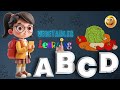 Teaching Kids Vegetable Names With ABCs - Fun Educational Video! | Kids Education