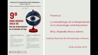 09 Foro México siglo XX 02 Interpretacion museologica