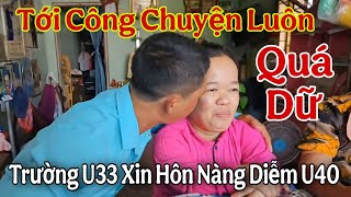 Cực Căng Trường Dám Ôm Hôn Nàng Diễm Lùn Trước Mặt 2 Gia Đình Luôn