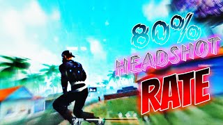 80% Headshot Rate😱 HUD.DPI Setting 🖤 Rainbow 777 👿