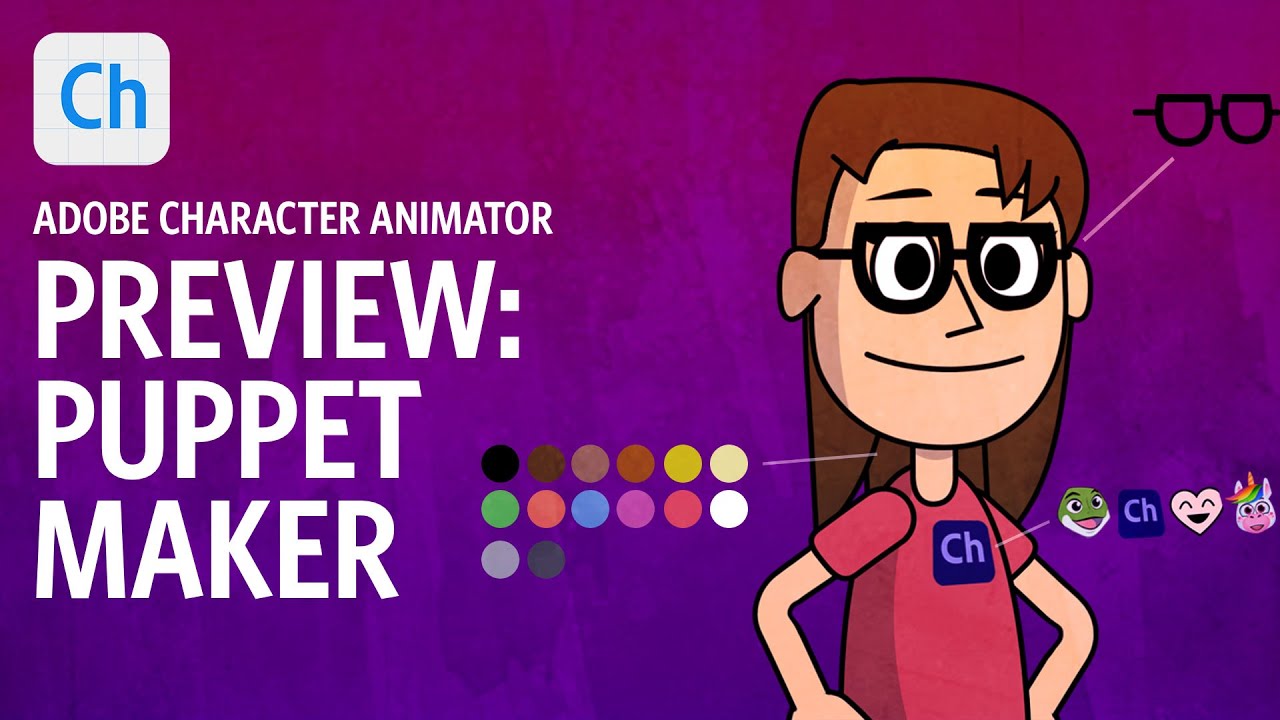 Preview Puppet Maker Adobe Character Animator Youtube