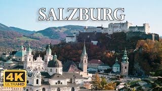 Salzburg, Austria 🇦🇹 | 4K Drone Footage
