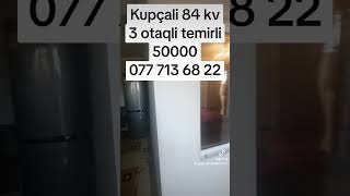 Xirdalanda merkezi yola yaxin 3 otaqli kupçali 50000 manat 070 362 17 10