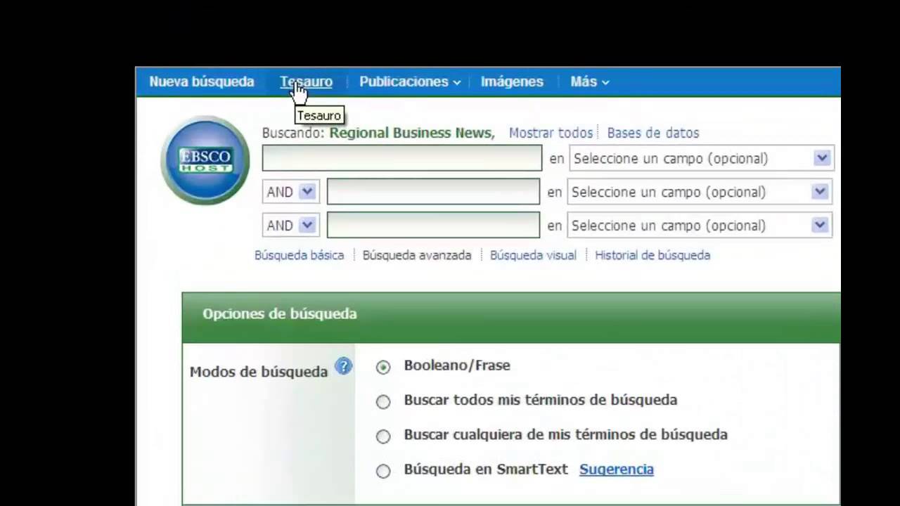 Tutorial Ebsco Youtube