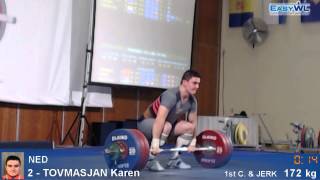 Karen Tovmasjan - Clean and Jerk 172Kg