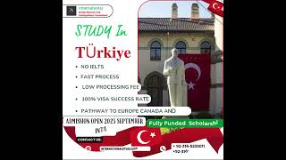 Free Study in Turkey with Govt Fully Funded Scholarship 2025-26 Intake |Admission Open in Turkey UNI