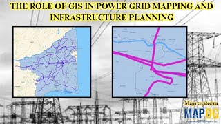 Power Grid & Infrastructure Mapping Using GIS #gis #mapog #planning #powergrid #mapping #city