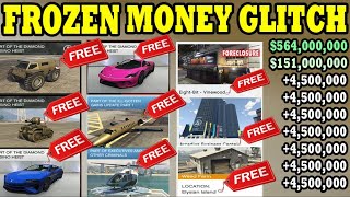 *WORKING* Solo GTA 5 Online Frozen Money Glitch 2025! (After Patch) - PS5/PS4/XBOX/PC