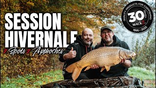 MACK2 CARP FISHING FILM : Session Hivernale 2 Spots 2 Approches