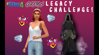 Grim's Legacy Challenge?! - Sims 4