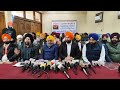 press conference s. ajit singh chairman all j u0026k sikh co ordination committee