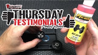 Thursday Testimonials Product Review: PT RC Racing Diff Clean