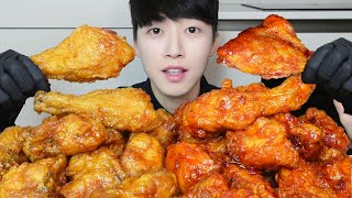 페리카나 신메뉴 홍단치킨 먹방🍗 ASMR MUKBANG