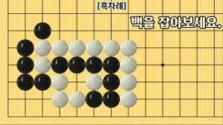 [오늘의 문제]2022-4-25 / 수상전 / 패는실패 / 백을 잡아보세요.