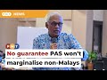 No guarantee PAS won’t marginalise non-Malays, says Santiago