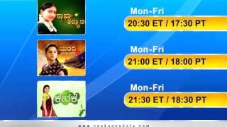 Zee Kannada show dates \u0026 times