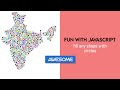 Fun with JavaScript: India map filled with circles | Fun with JavaScript
