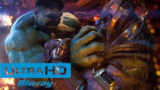 [4K] Hulk VS Thanos - Avengers: Infinity War (2018) Movie CLIP UHD