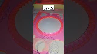 Spirograph relaxation day 22 #relaxing #spirograph #spirographdrawing #art #satisfying