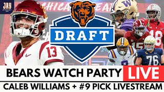 Chicago Bears 2024 NFL Draft Party LIVESTREAM! Day 1 Draft Coverage