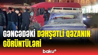 Mikroavtobus minik maşını ilə toqquşdu | 5 nəfər ağır yaralandı