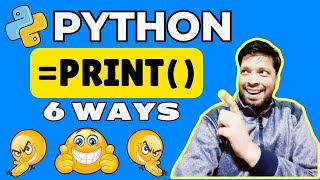 Python Print() Function - In Hindi | Full understanding concept | Python in 2025