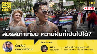 สมรสเท่าเทียม ความฝันที่เป็นไปได้? กับ ธัญวัจน์ กมลวงศ์วัฒน์ | 101 One-on-One Ep.267