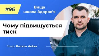 #96 Чому підвищується тиск. Спитайте у лікаря Чайки, Вища школа Здоров'я